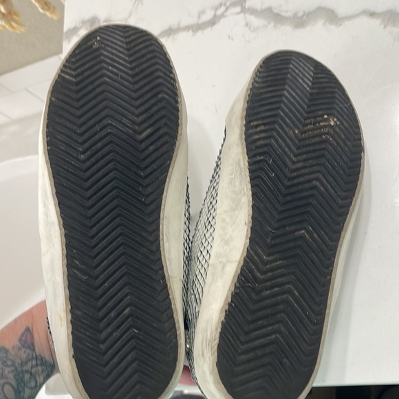 Zadig & Voltair Italian leather sneakers, only wore a few times. - Picture 5 of 6